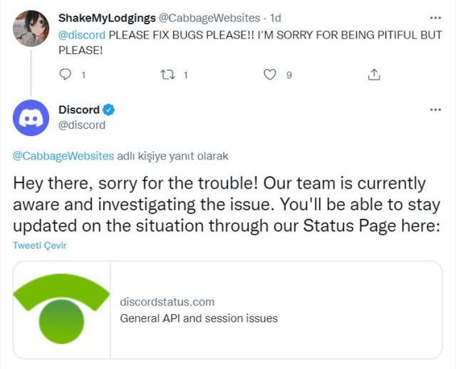 Discord giriş yapamıyorum hatası! Discord bağlantı sorunu nasıl çözülür?