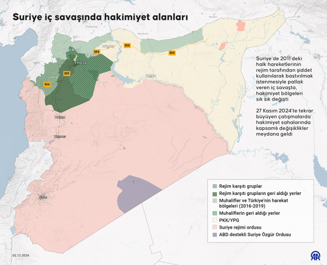 Muhalifler Hama'da 8 kasabayı daha aldı! İşte Suriye'deki son durum