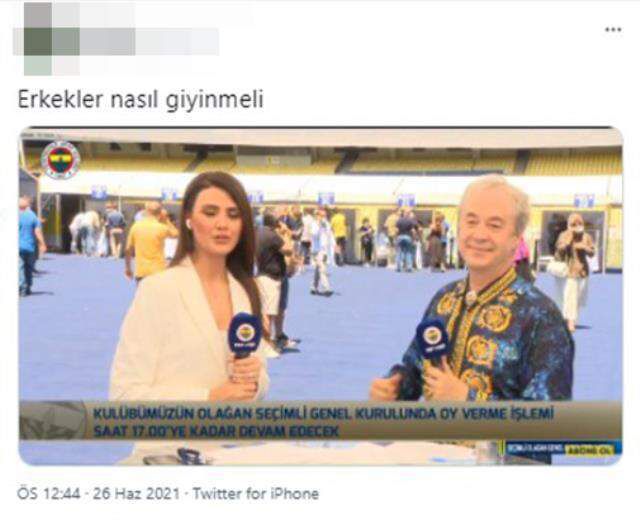 Uzak Doğu esintili kıyafetiyle oy atmaya gelen sanatçı Metin Uca, Recep İvedik'e benzetildi
