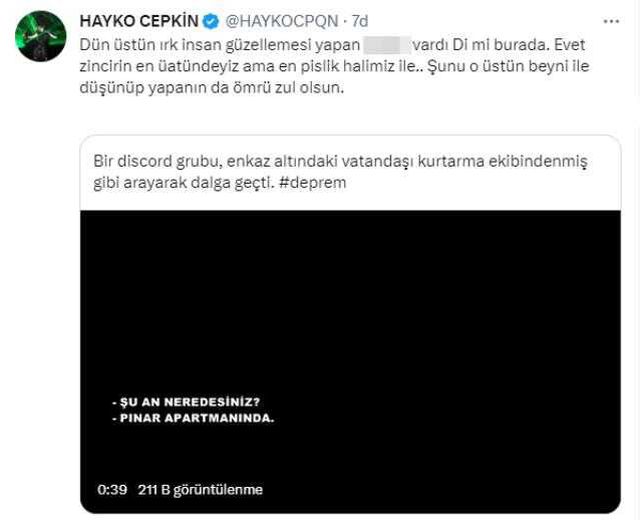 Kendilerini kurtarma ekibi olarak tanıtan bir grup genç, enkaz altındaki vatandaş ile dalga geçti
