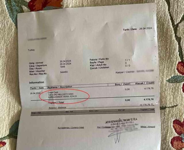 Türk vatandaştan 'Milliyet farkı' ücreti aldılar! Bakanlığın inceleme başlattığı lüks otelden açıklama geldi