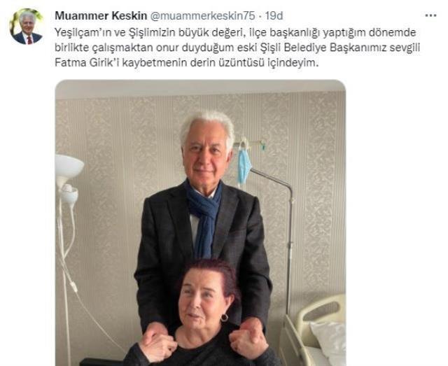 Son Dakika: Yeşilçam'ın ünlü oyuncusu Fatma Girik hayatını kaybetti