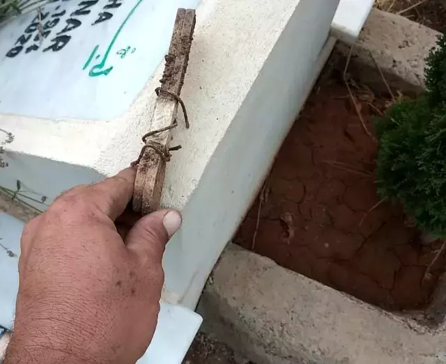 Mezarların etrafını kazan usta gördükleriyle şoke oldu! Kadın figürleri, kuzu kafaları...