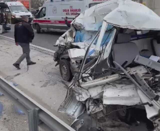 İstanbul Silivri'de zincirleme kaza! 27 yaralı var