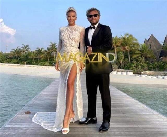 Ivana Sert, Sezer Dermenci ile Maldivler'de evlendi