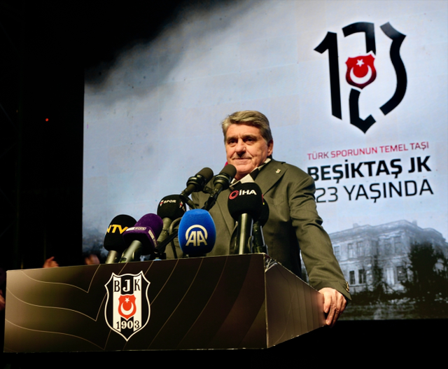 Beşiktaş Kulübünün 123. kuruluş yıl dönümü coşkuyla kutlandı