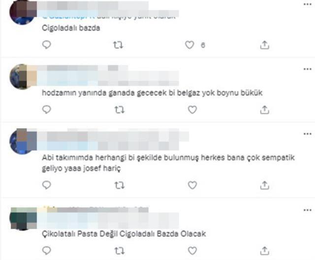 Gaziantep'in Erol Bulut için yaptığı pasta paylaşımı gülmekten kırdı geçirdi