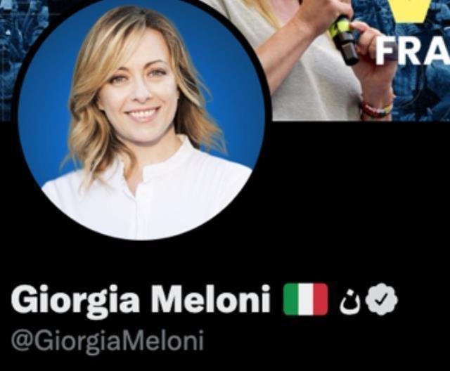 İtalya'da seçimleri kazanan Meloni'nin sosyal medya hesabındaki Arapça harf detayı!