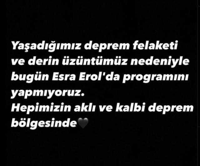 Esra Erol neden yok? Esra Erol bugün yok mu? 6 Şubat Esra Erol bugün neden yok?