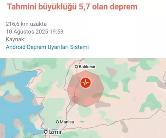 Android depremden 30 saniye önce uyardı, iPhone fena çuvalladı