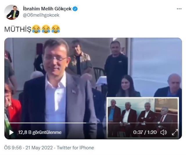 CHP'nin İstanbul mitingine katılan Ekrem İmamoğlu, Mansur Yavaş ile tokalaşmadı