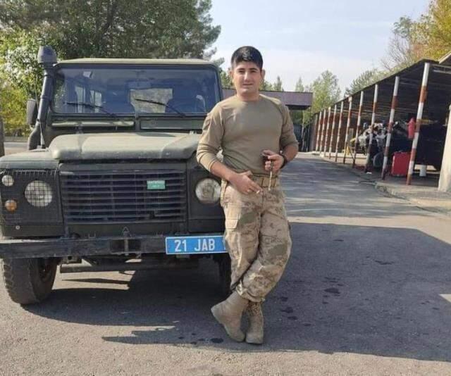 Jandarma astsubayın hayatını kaybettiği kaza kamerada