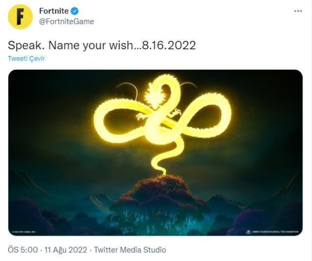 Dragon Ball Z, önümüzdeki hafta Fortnite'a geliyor