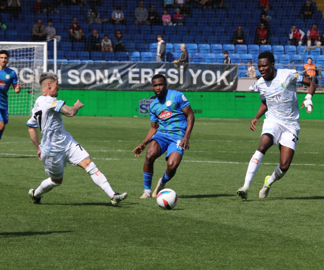 Başlarına gelmeyen kalmadı! Çaykur Rizespor, 45 dakikada kabusu yaşadı