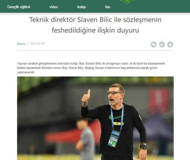 Resmen açıklandı! Slaven Bilic, Fenerbahçe için yola çıktı geliyor