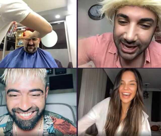 Ümit Özat, Icardi'ye verdiği sözü tuttu! Canlı yayında saçlarını boyattı, izleyenler krize girdi