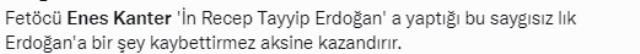 FETÖ'cü Enes Kanter'den alçak paylaşım! Sosyal medyada her kesimden tepki yağıyor