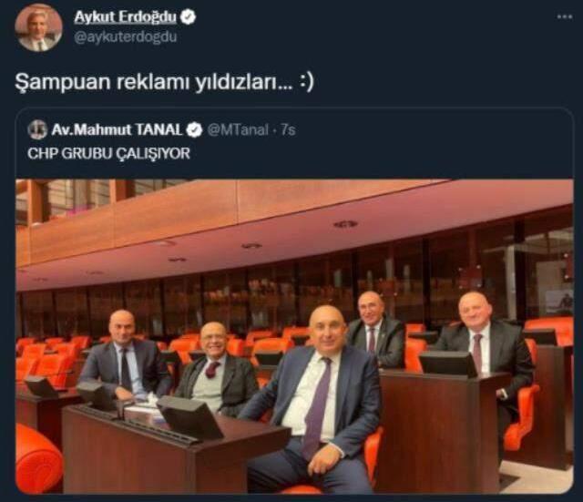 CHP'li vekillerin fotoğrafı için yapılan espri sosyal medyayı salladı: Şampuan reklamı gibi
