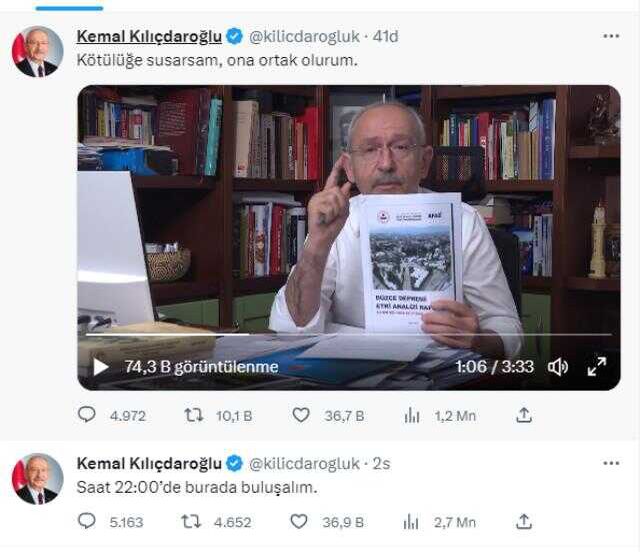 Yeni bir video paylaşan Kılıçdaroğlu, AFAD raporunu göstererek vatandaşlara seslendi: Şimdi ben nasıl susayım?