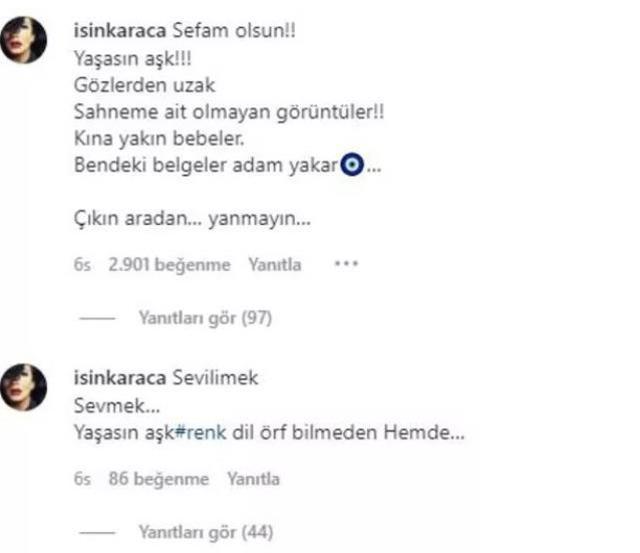 Sevgilisiyle öpüştüğü görüntüler için eleştirilen Işın Karaca, gözdağı verdi: Bendeki belgeler adam yakar