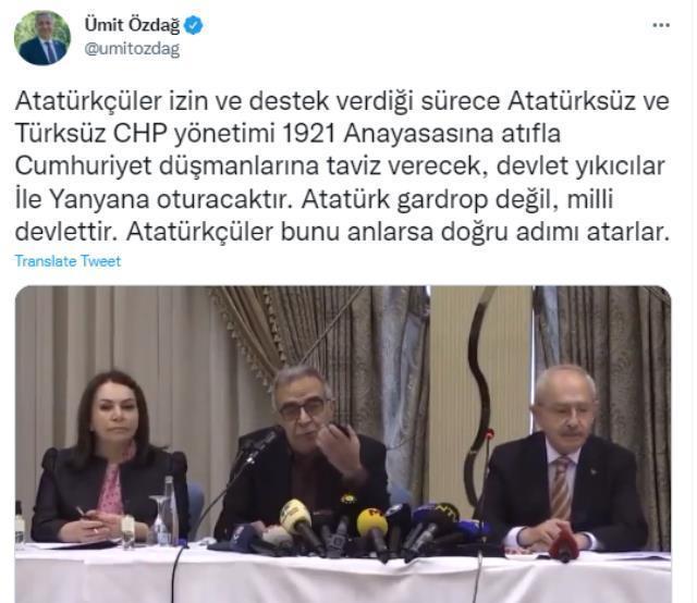 Kılıçdaroğlu'nun 'TSK operasyonları durdursun' diyen dernek başkanının yanındaki tavrı gündeme oturdu