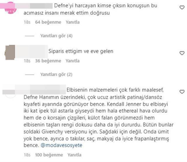 Transparan elbisesiyle poz veren Defne Samyeli, sosyal medyanın fena diline düştü
