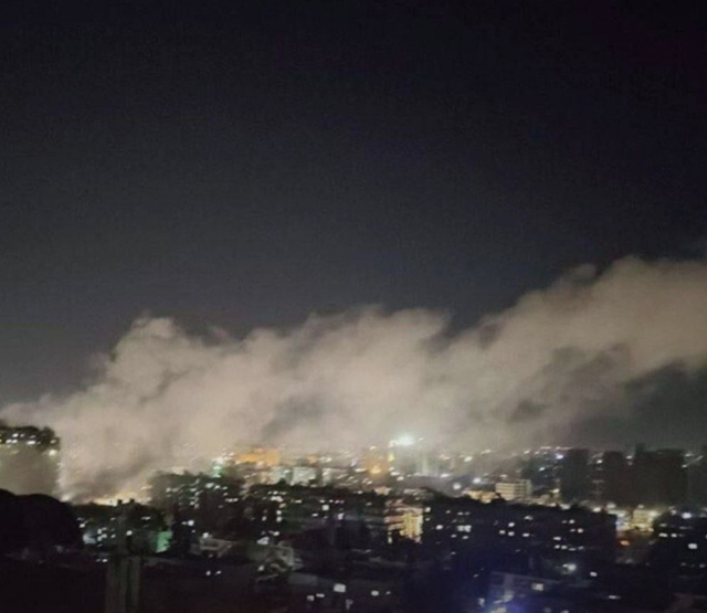 Suriye'nin başkenti Şam'da şiddetli patlamalar