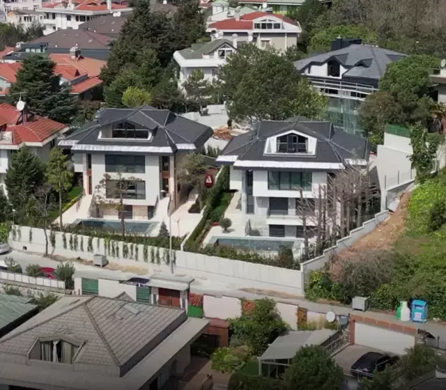 Sarıyer'deki 480 milyon lira değerindeki 2 villanın usulsüz olarak 'İmamoğlu İnşaat' şirketine devredildiği iddiası