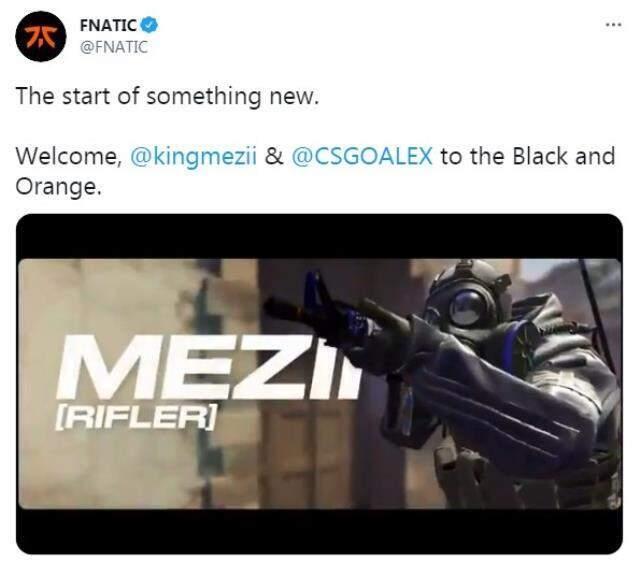 Fnatic, Alex ve Mezii'yi CS:GO kadrosuna kattı!