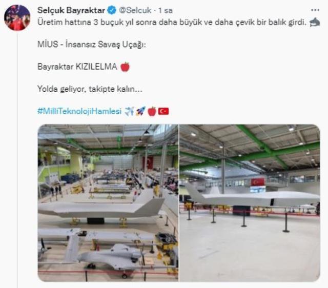 Selçuk Bayraktar'dan milyonları heyecanlandıran MİUS paylaşımı: Yolda geliyor, takipte kalın