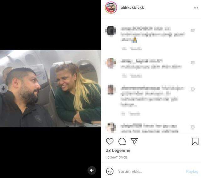Başka bir kadınla yakalanan Ali Küçükbalçık, eşi Kibariye'ye aşk dolu pozunu paylaştı