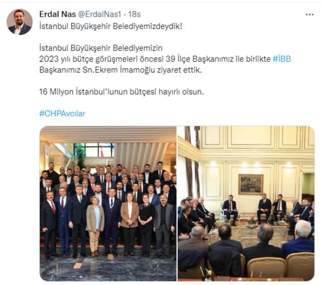 İlçe başkanları Ekrem İmamoğlu'nun yanına gitti! Ziyarette Canan Kaftancıoğlu'nun olmaması 'Aralarında gerginlik var' iddialarını güçlendirdi