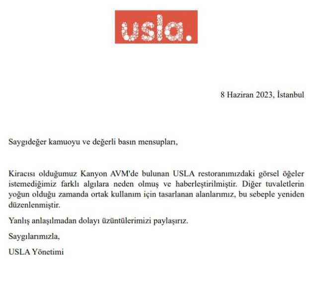 İstanbul'da bir AVM'de LGBT'lilere özel tuvalet açıldı! Herkesin gözü içerideki yazıya ilişiyor