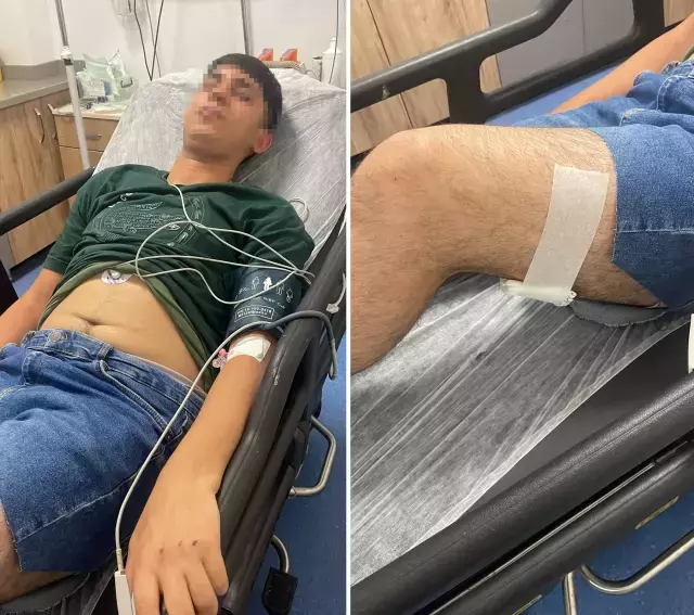 Atakent Mahallesi'nde parkta gençlere saldırı