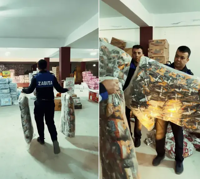 Çocukları zehirleyeceklerdi! 2 ton ürün imha edildi