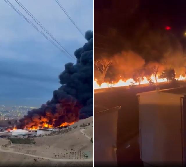 Ateş nehirlerinden sonra petrol yağmuru! İran Kızılayı'ndan 'zehir' uyarısı geldi