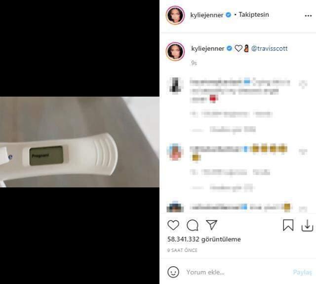 Şov yıldızı Kylie Jenner, ikinci kez anne olacak