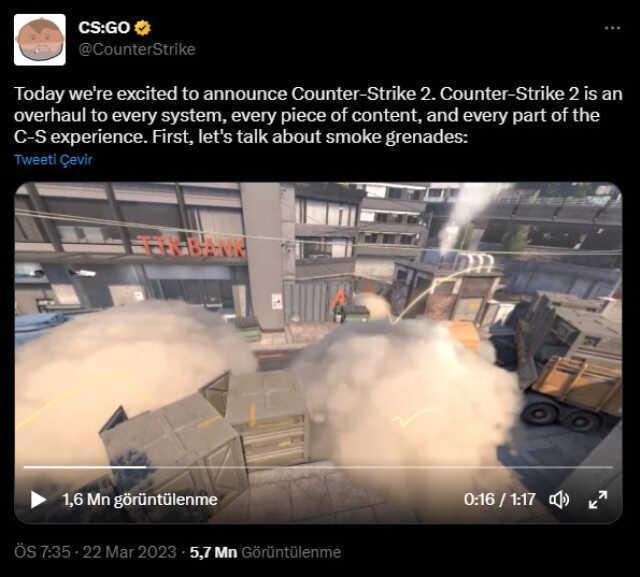 Counter-Strike 2 resmen duyuruldu! İşte çıkış tarihi