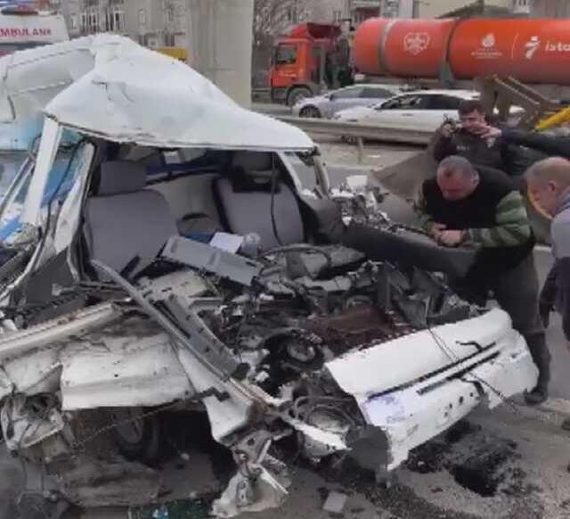 İstanbul Silivri'de zincirleme kaza! 27 yaralı var