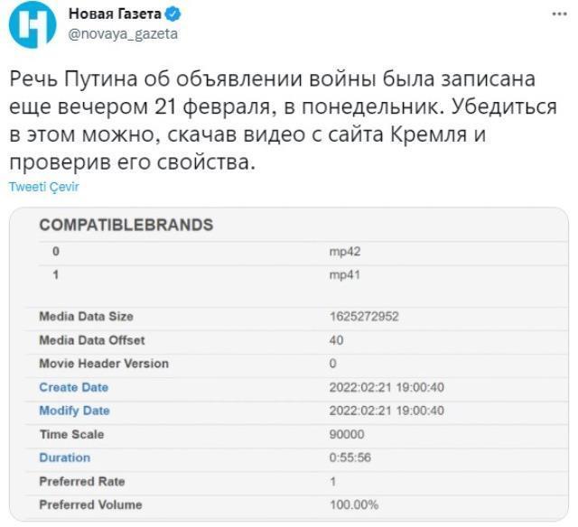 Putin, Ukrayna'ya saldırı emrini 3 gün önce mi verdi? Videodaki detaylar dikkat çekti