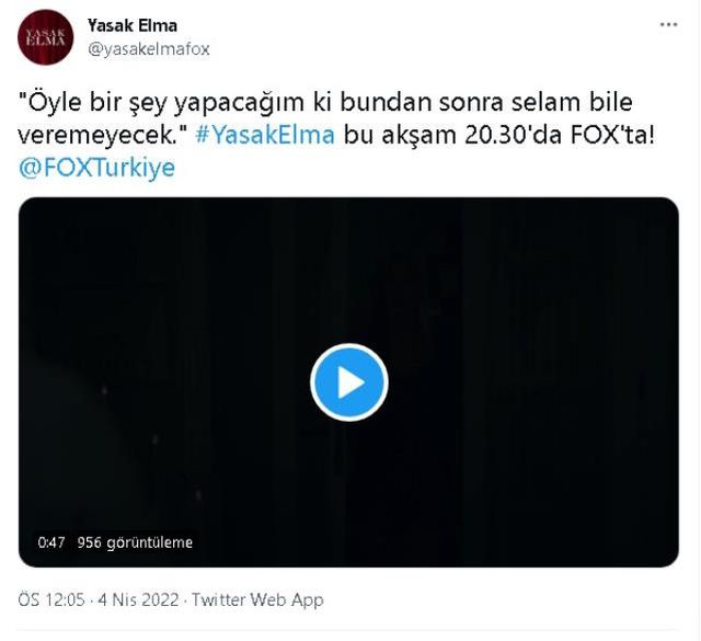 Bu akşam Yasak Elma var mı, yok mu, neden yok? 4 Nisan Pazartesi Yasak Elma saat kaçta başlayacak, geç mi başlıyor?