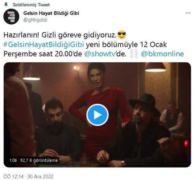 Gelsin Hayat Bildiği Gibi bu akşam var mı yok mu, neden yok? 5 Ocak bugün Gelsin Hayat Bildiği Gibi yeni bölüm neden yok? 5 Ocak Show TV yayın akışı!