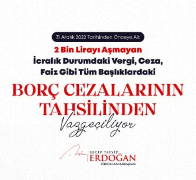 Erdoğan tek tek açıkladı! İşte Cumhuriyet tarihinin en büyük borç yapılandırma paketinin detayları