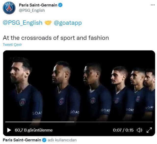 Herkes var, bir tek o yok! Dünya yıldızının, PSG'den ayrıldığının ilanı gibi reklam filmi