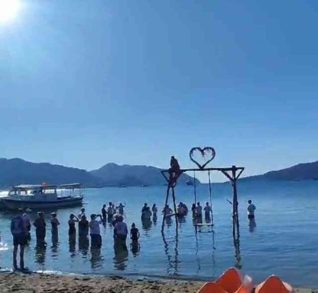 Ölen turistin küllerini Marmaris'e bıraktılar! O anların görüntüleri ortaya çıktı
