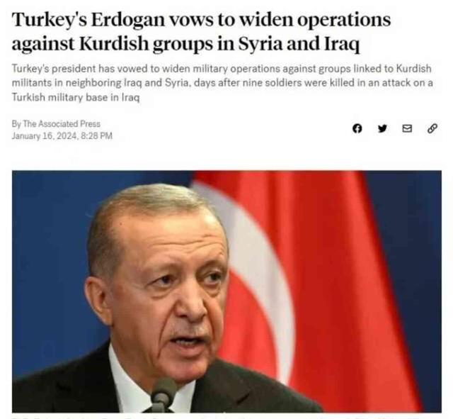 Cumhurbaşkanı Erdoğan'ın terörle mücadelede verdiği kararlılık mesajı dünya basınında