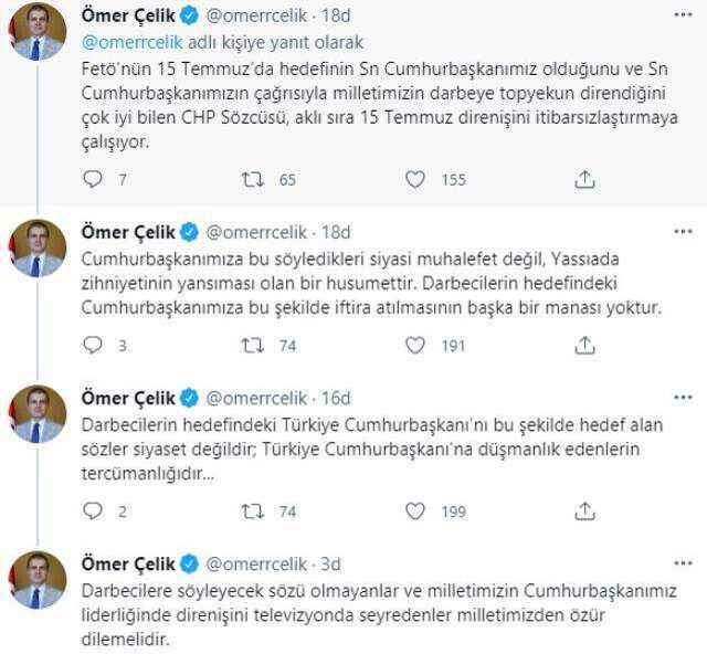 CHP'li Öztrak'ın 15 Temmuz sözlerine AK Partili Çelik'ten sert yanıt: Ahlak dışı bir düşmanlık