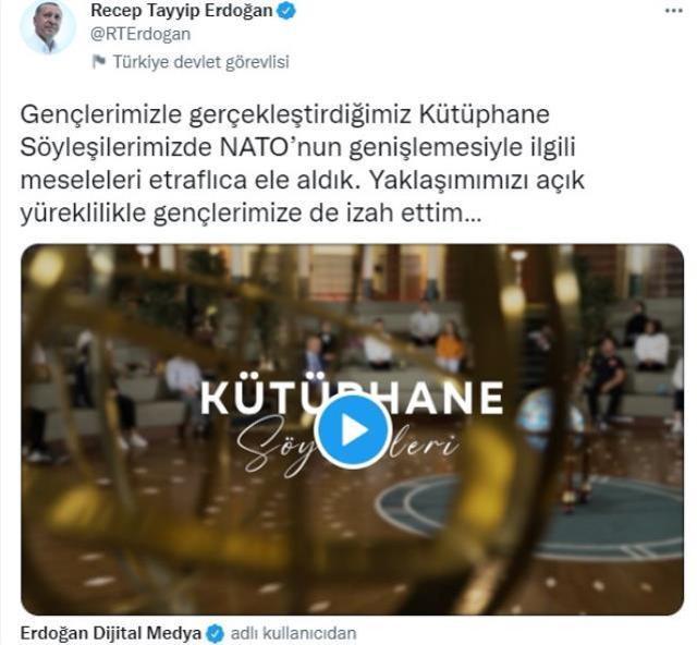 Son Dakika! Cumhurbaşkanı Erdoğan, İsveç ve Finlandiya'ya bir kez daha resti çekti