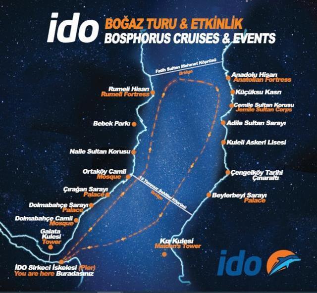 İDO'dan Zafer Bayramı Kutlamaları için anlamlı kutlama! Boğaz'da tur düzenlenecek