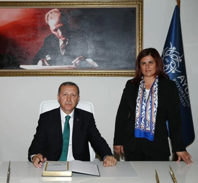 Cumhurbaşkanı Erdoğan ve Özlem Çerçioğlu